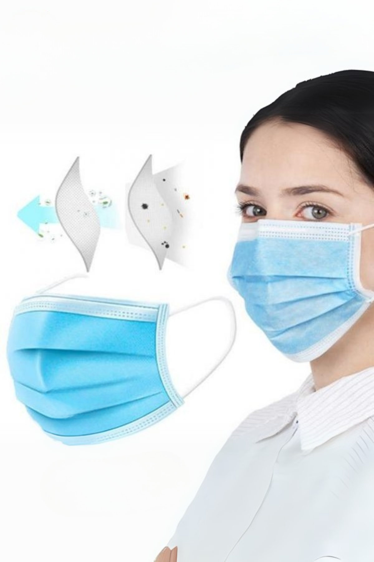 Tek Kullanımlık Non-Steril Cerrahi Maske