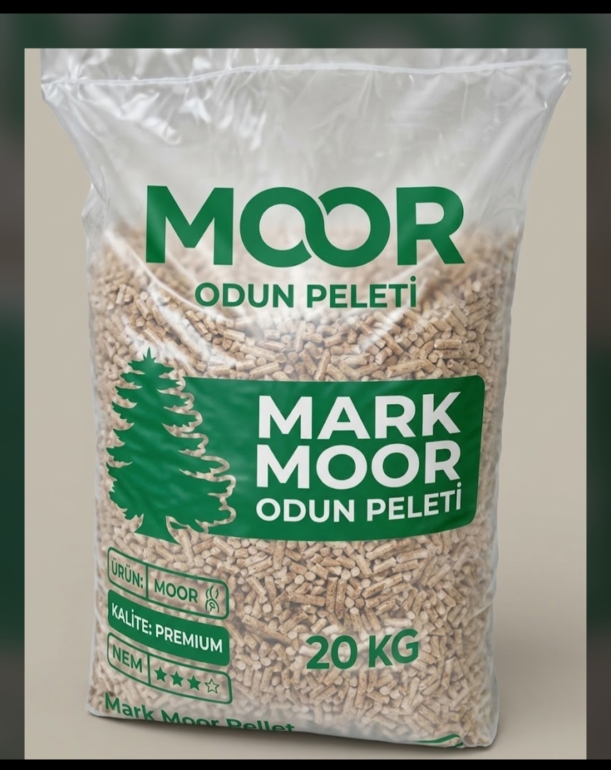 UMUT 6 MM %100 ÇAM PELET